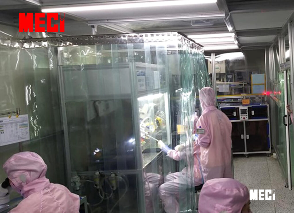 Rèm chống tĩnh điện trong phòng thao tác