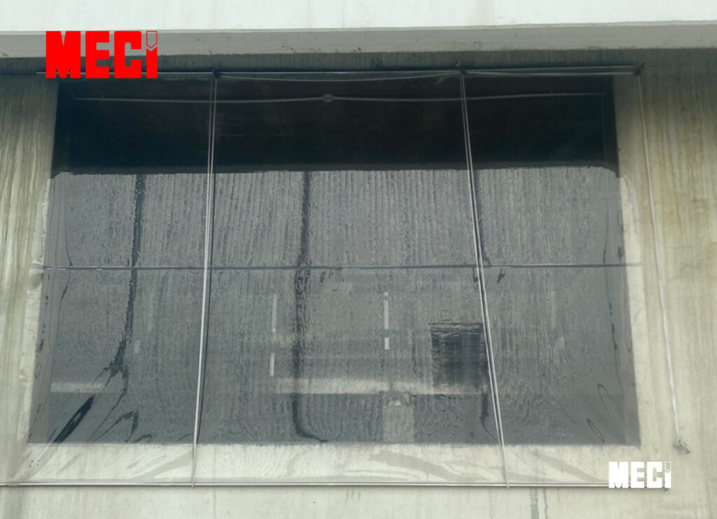 Rèm có tác dụng cản bụi, ngăn mưa bắn