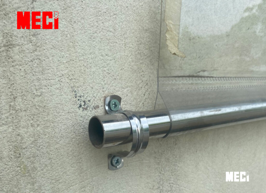 Vị trí cố định thanh đối trọng