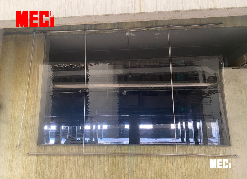 Rèm nhựa pvc trong suốt xuyên sáng