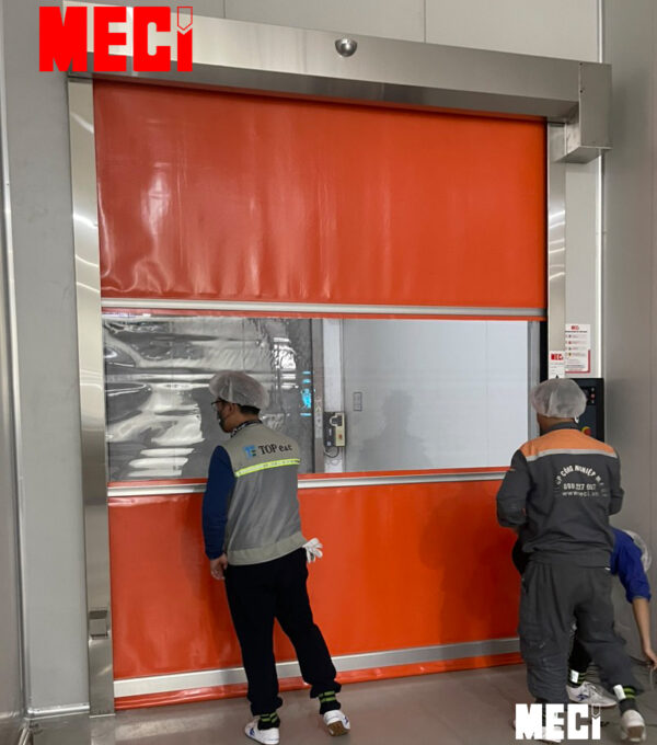 Cửa Cuốn Nhanh Lắp Tại KCN Yên Phong, Bắc Ninh
