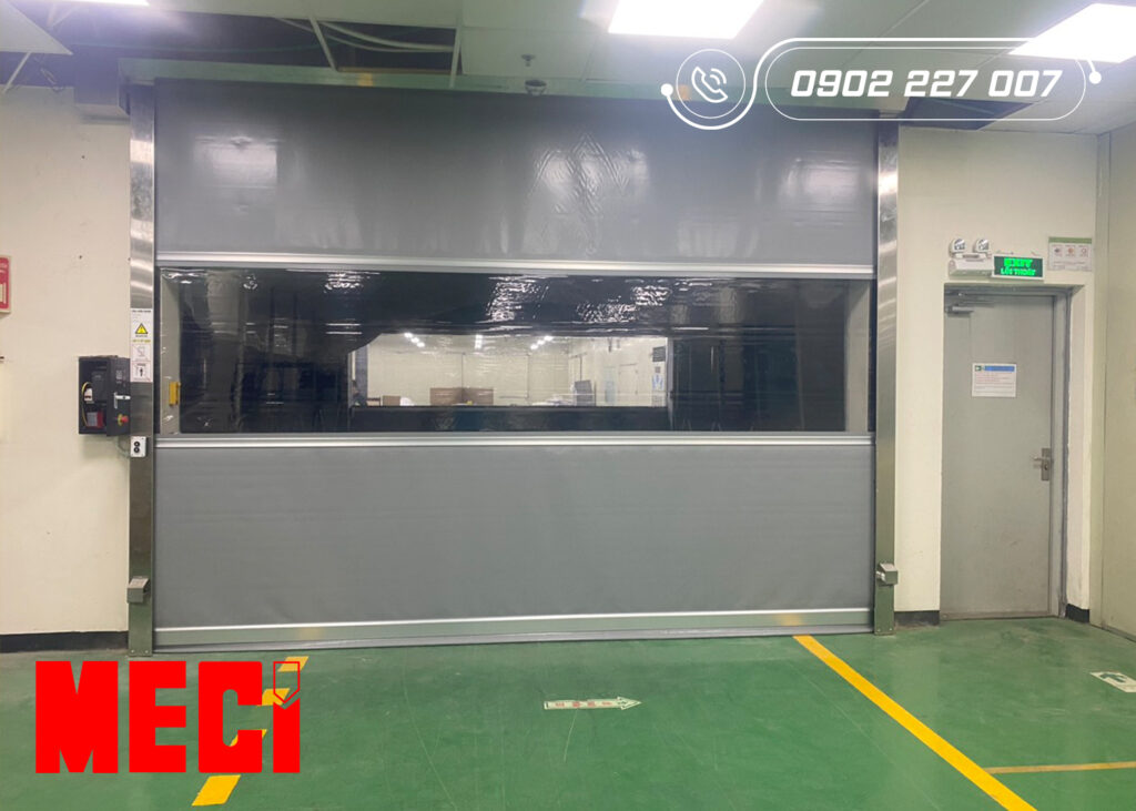 Cửa cuốn nhanh pvc công nghiệp