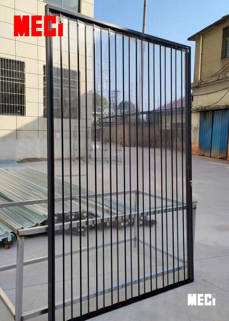 Vách xếp mỏng, nhẹ kéo dễ dàng