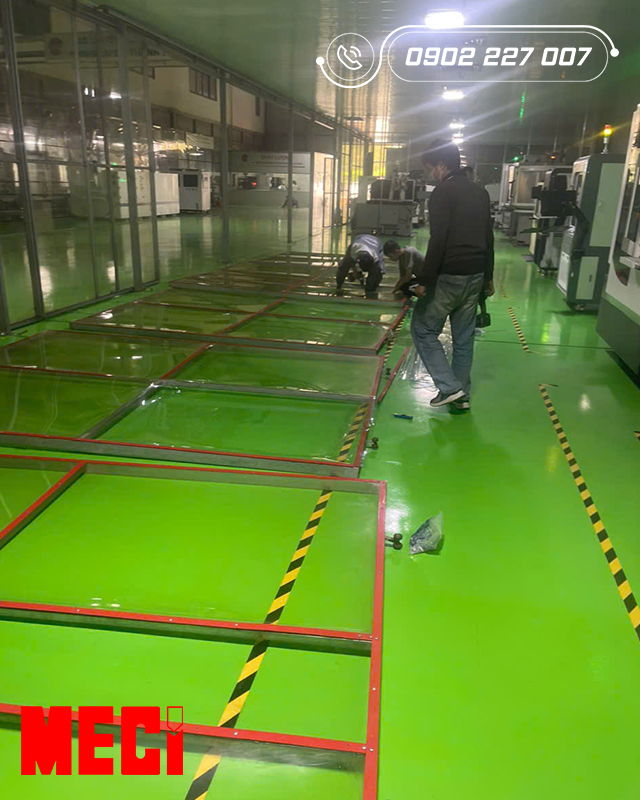 Gia công các vị trí vách tháo rời