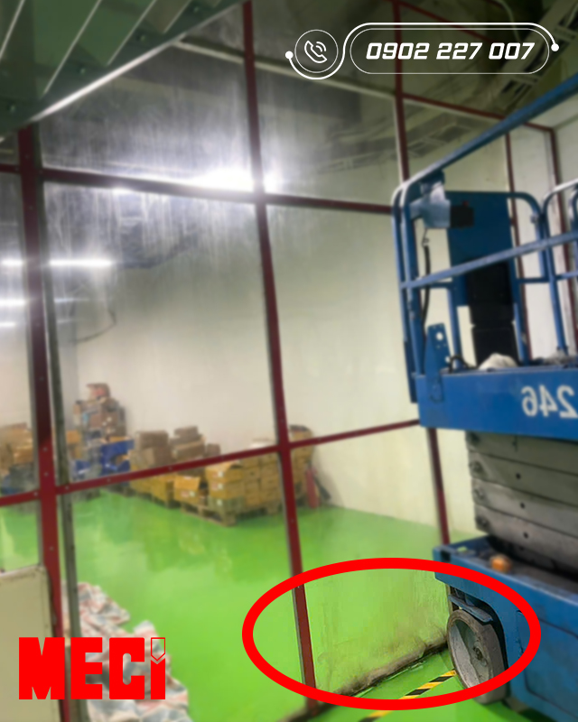 Nhựa pvc cũ bị ô xi hóa, ố bẩn