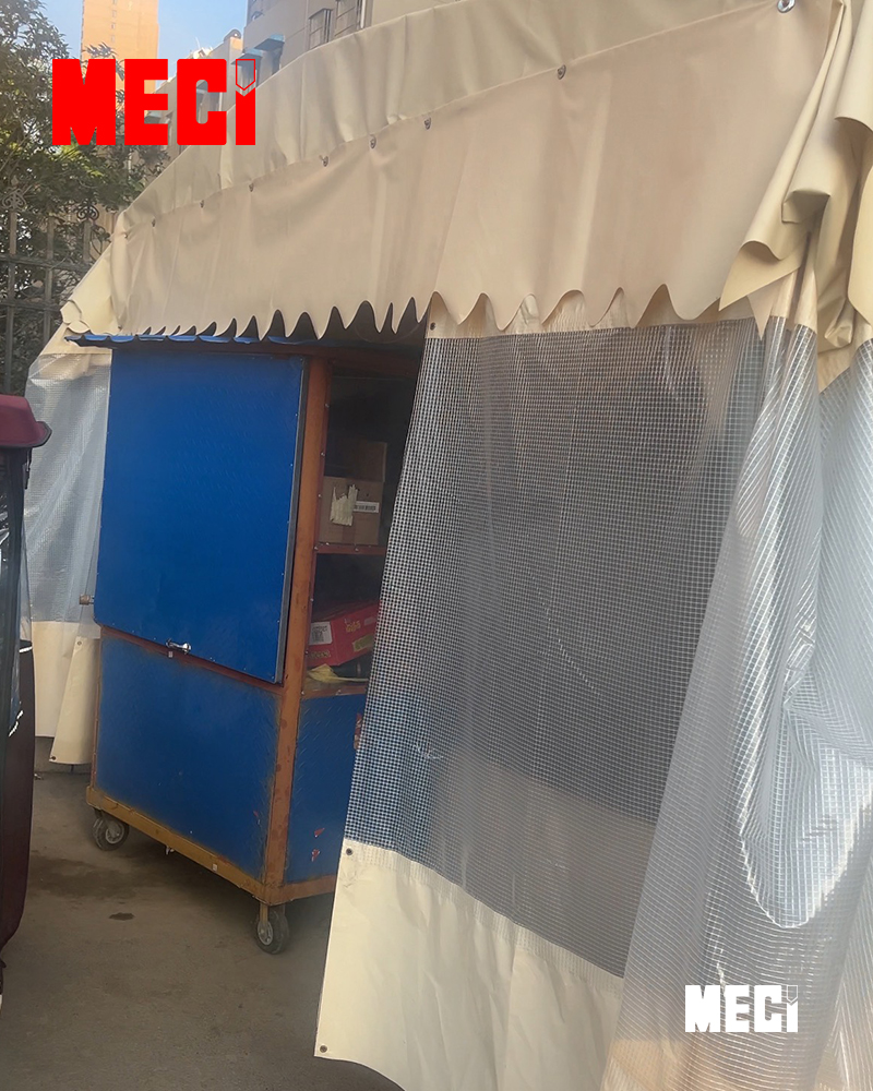 Có thể lựa chọn loại bạt nhựa pvc sử dụng